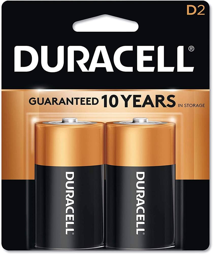 DURACELL BATTERIES D2