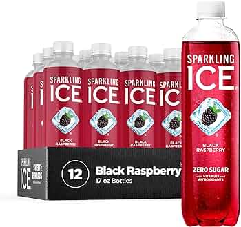 SPARKLING ICE BLACK RASPBERRY 503ml/12CT