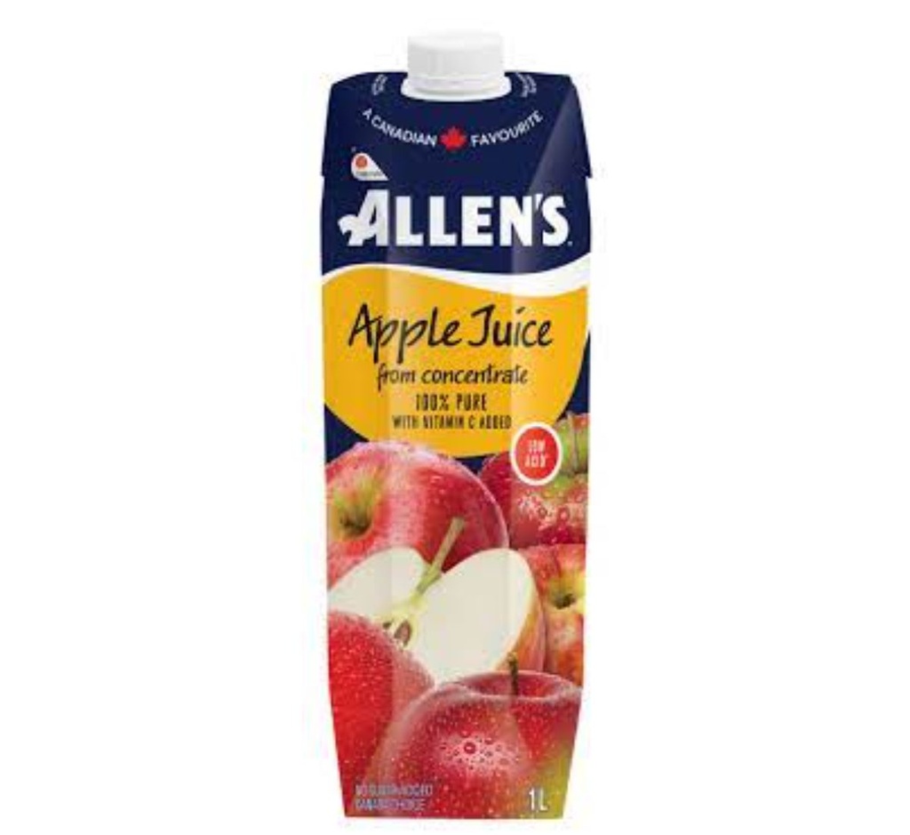 ALLEN'S MELLOW APPLE JUICE 1LT