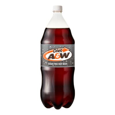 A&W DIET ROOT BEER BTL 2L