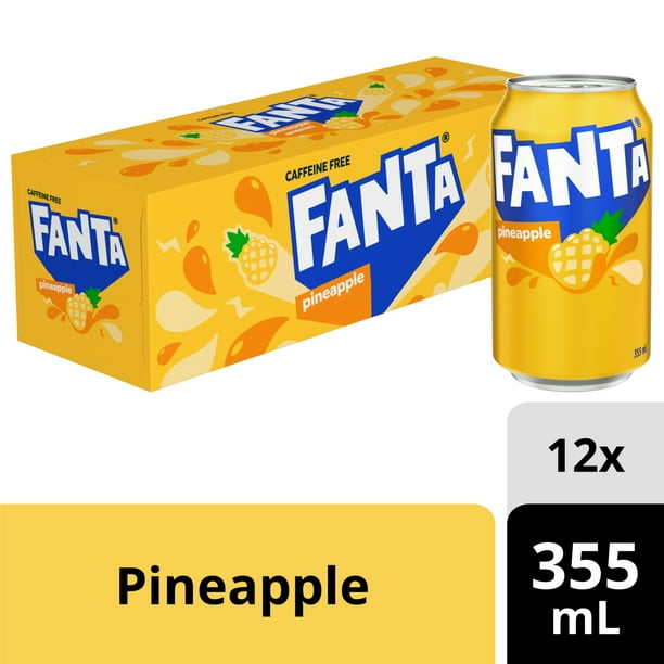 FANTA PINEAPPLE CANS 355ML/12CT (CAN)