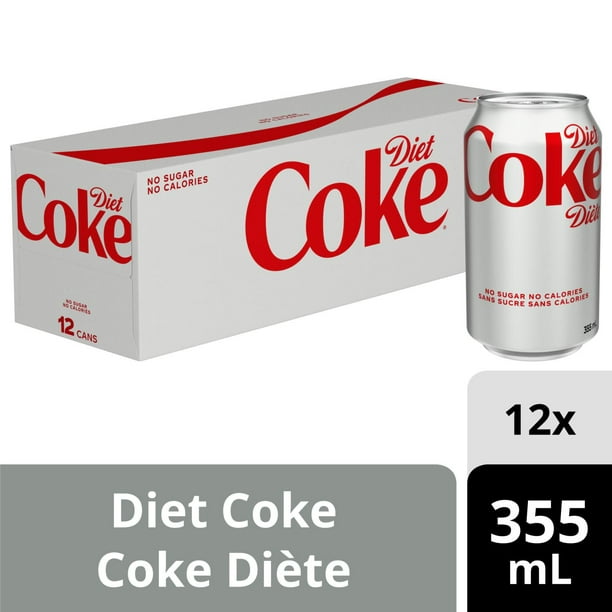 COKE CANS DIET 355ML/12CT