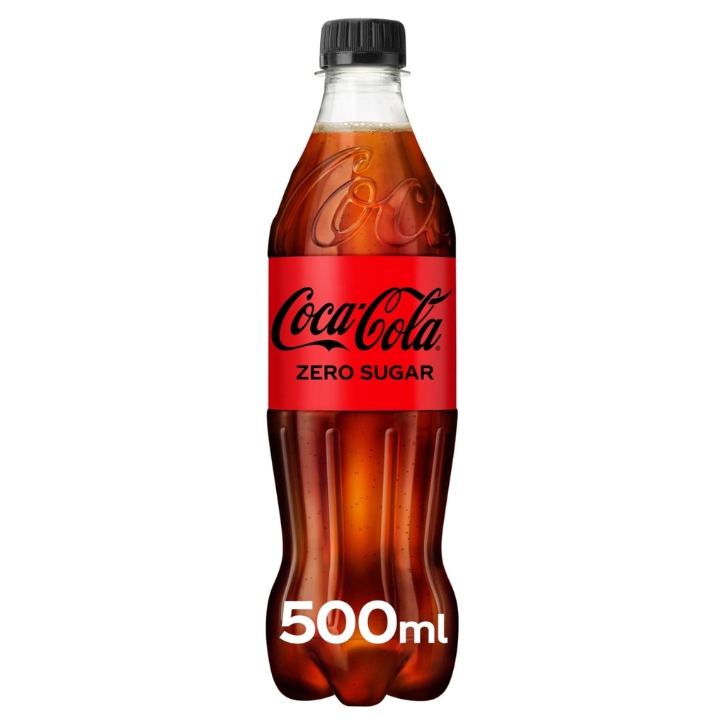 COCA COLA ZERO BTL 500ML (CAN)