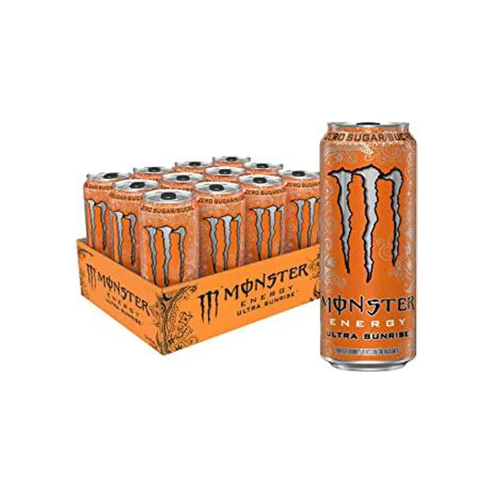 MONSTER ENERGY DRINK ULTRA SUNRISE 473 ML 12CT