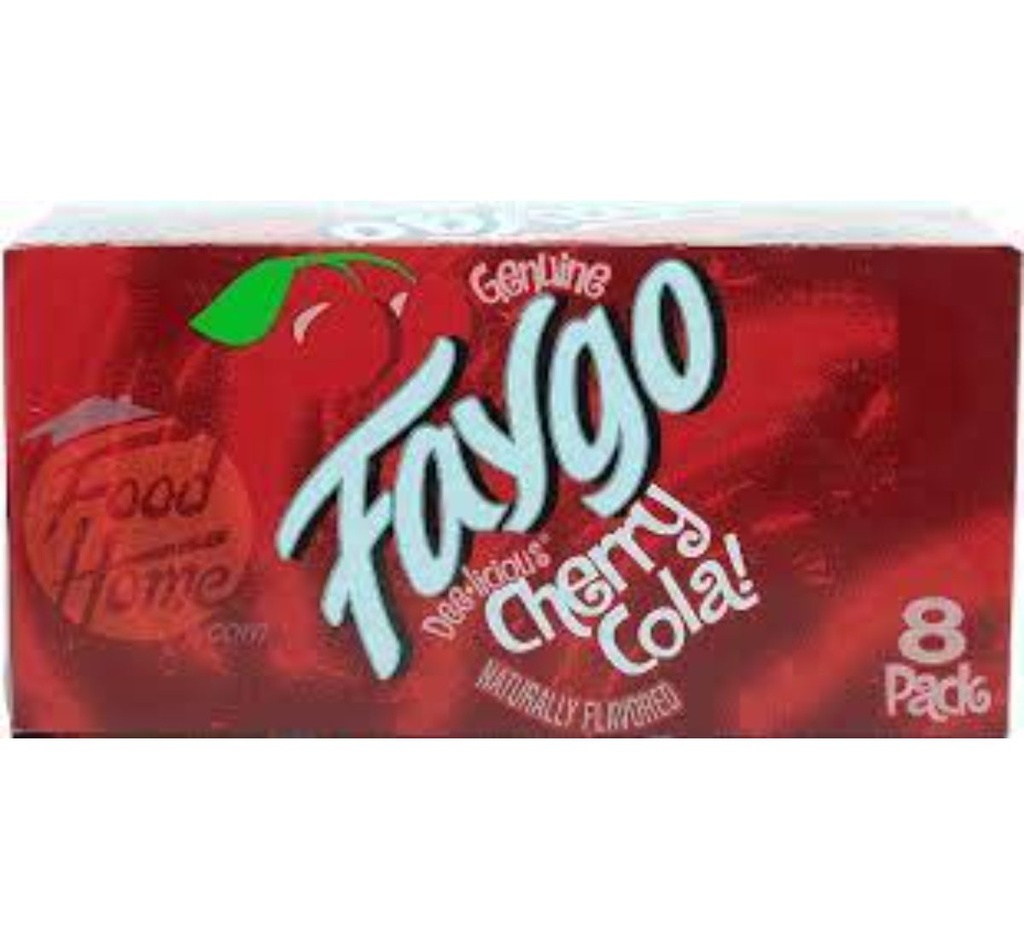 FAYGO CHERRY COLA 355ml 8CT