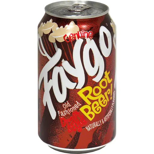 FAYGO ROOT BEER CAFEEN FREE 355ml 8CT