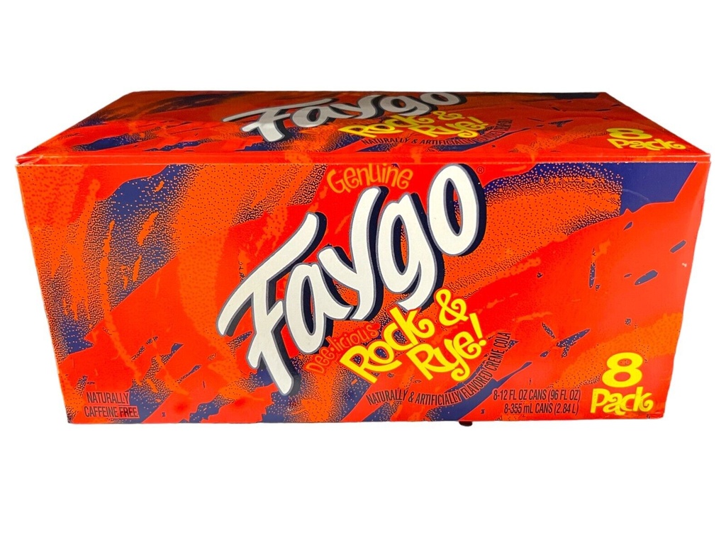 FAYGO ROCK & RYE 355ml 8CT