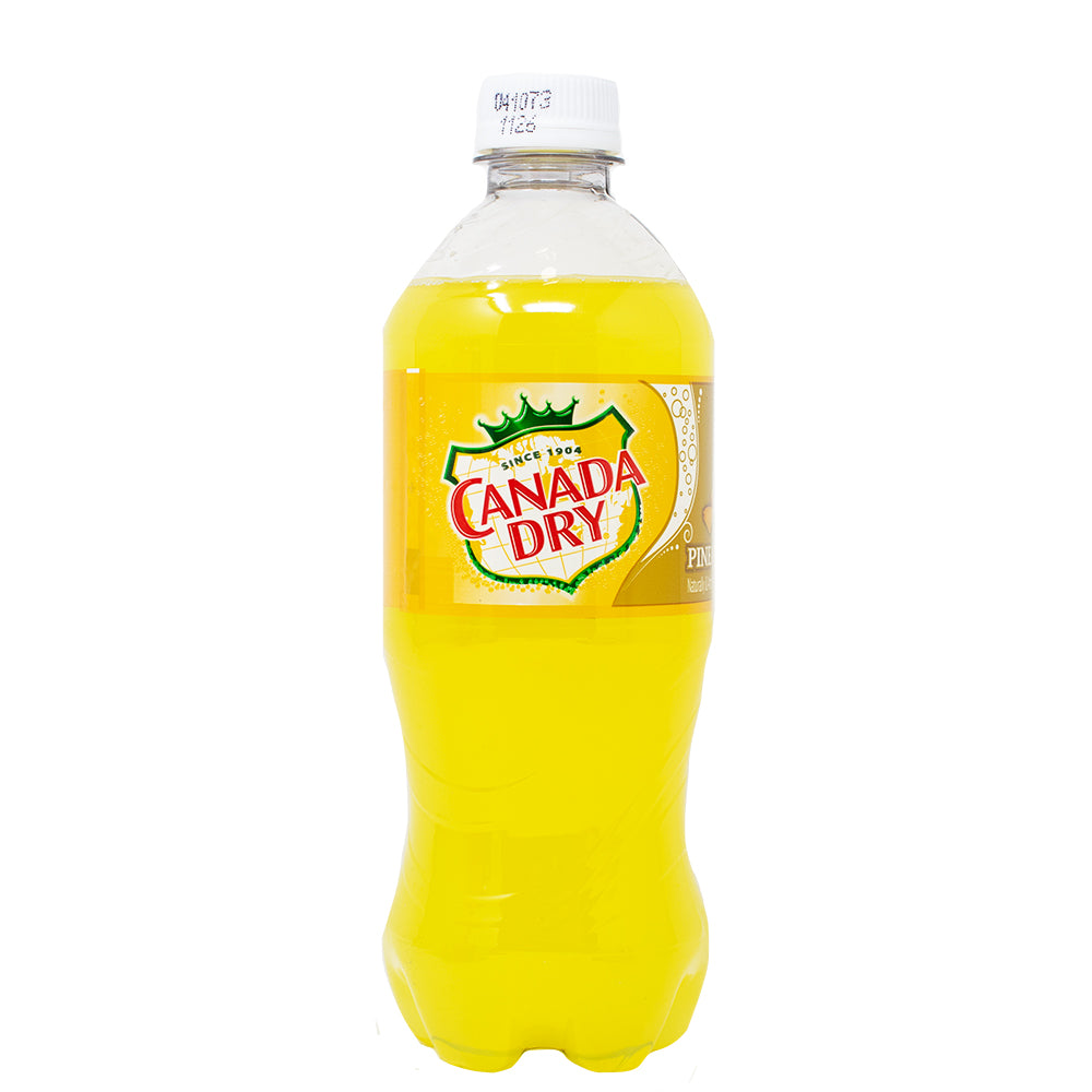CANADA DRY BOTTLE PINEAPPLE 591ML (U)