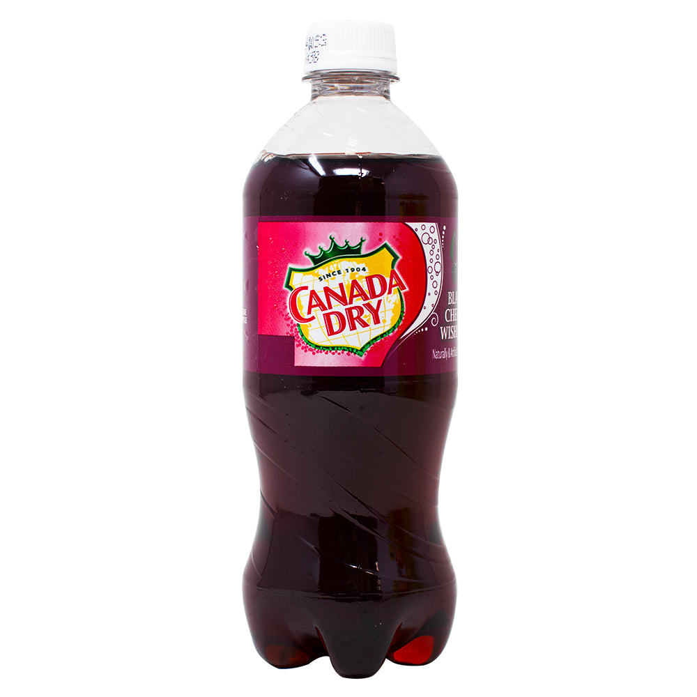 CANADA DRY BOTTLE BLACK CHERRY 591ML (U)