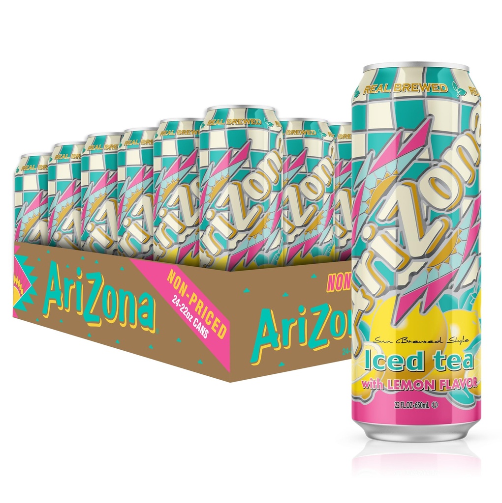 ARIZONA CANS LEMON ICE TEA 680ml 24CT (CAN)