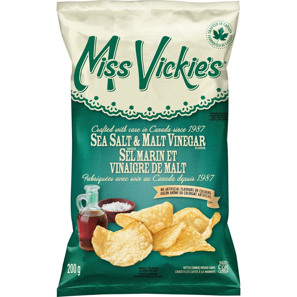 MISS VICKIE'S SALT & VINEGAR 200g
