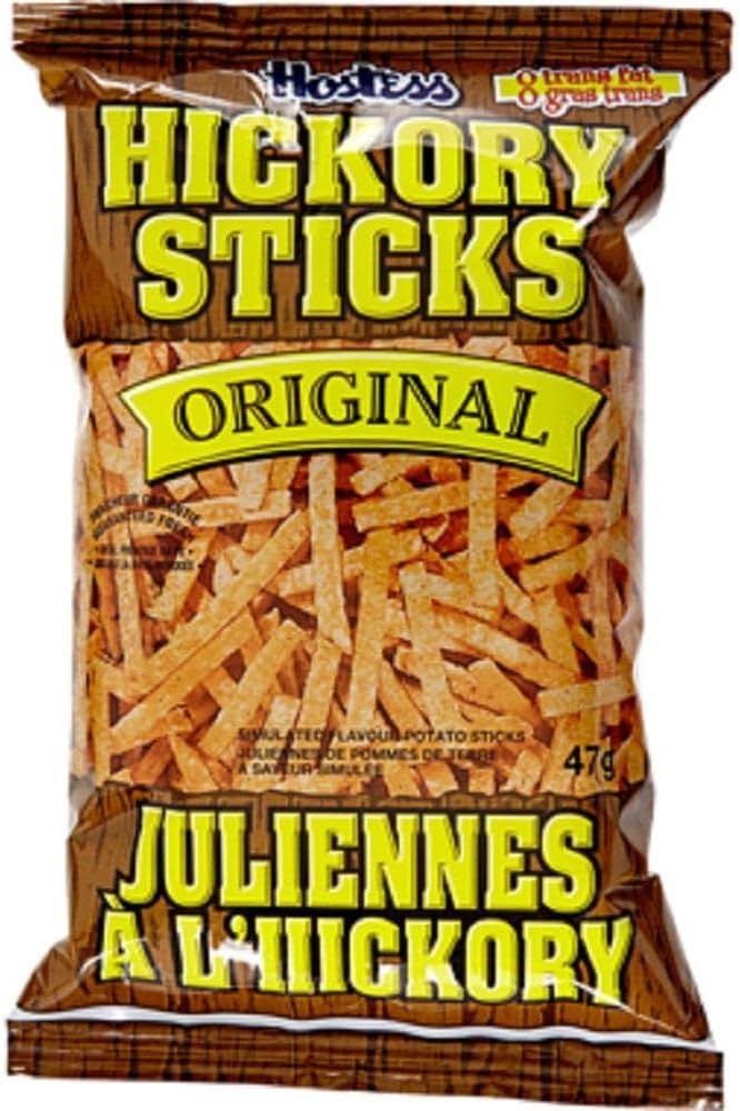 HOSTESS HICKORY STICKS 65g 48CT