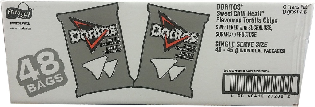 DORITOS SWEET CHILI HEAT 45g 48CT