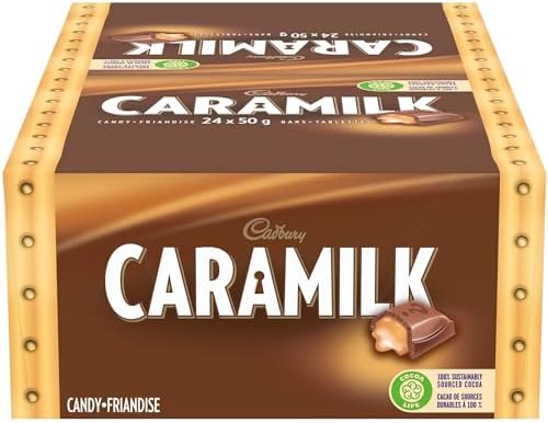 CARAMILK CADBURY BARS 50G/48CT