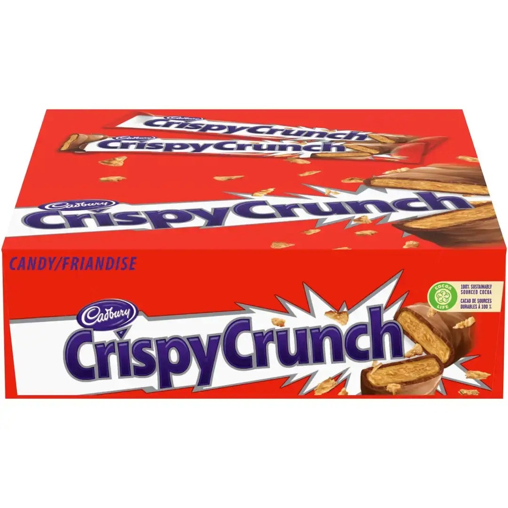CRISPY CRUNCH 48G/24CT
