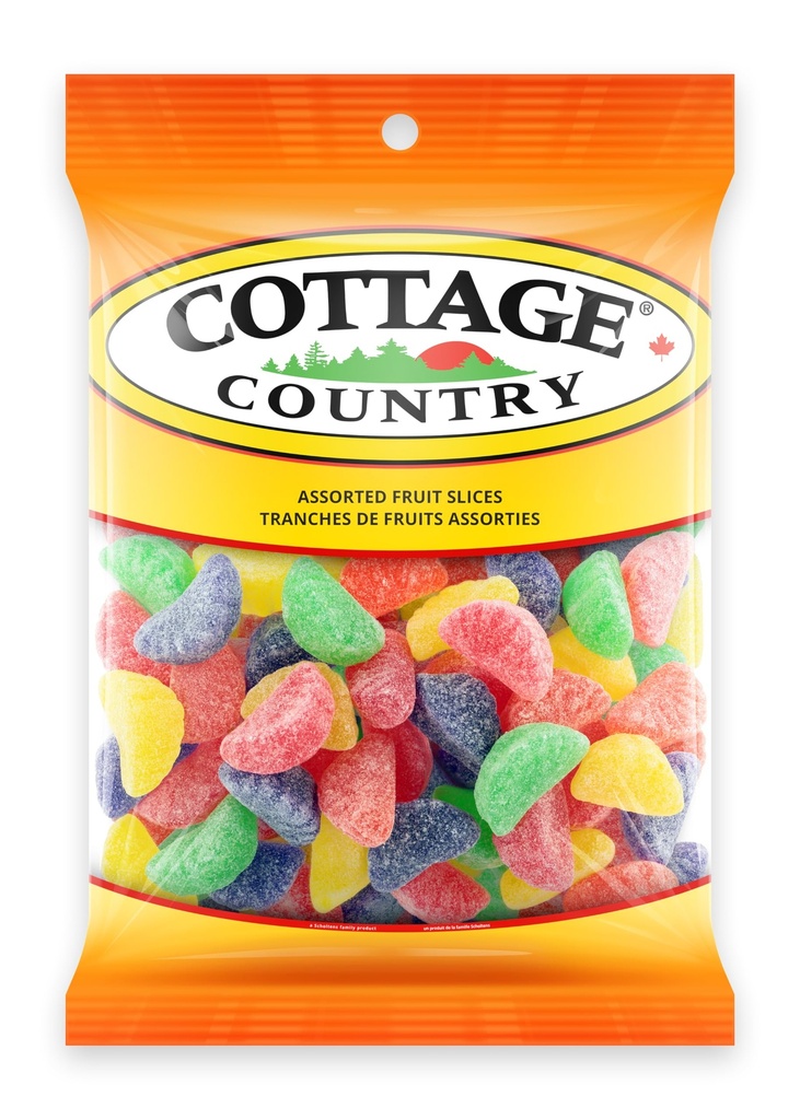 COTTAGE COUNTRY ASSORTED FRUIT SLICES 275g