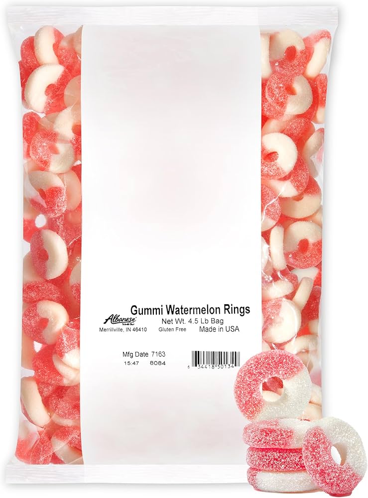 ALBANESE WATERMELON RINGS 2.04KG