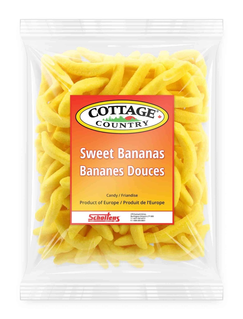 COTTAGE COUNTRY SWEET BANANAS 1kg