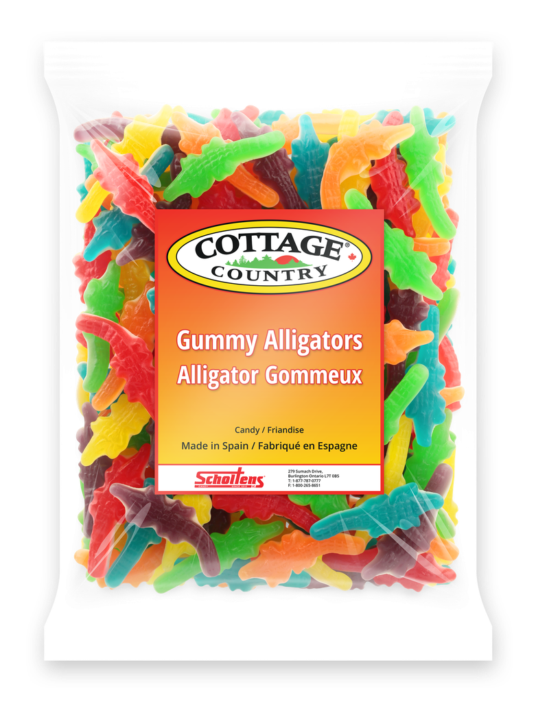 COTTAGE COUNT. GUMMY ALIGATORS 1kg