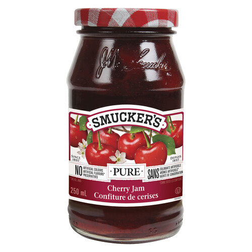 SMUCKER'S JAM CHERRY 250ML