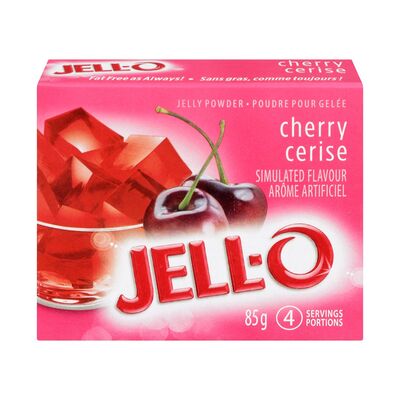 KRAFT JELL-O CHERRY 85g
