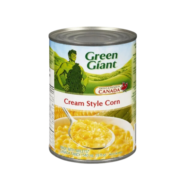 GREEN GIANT CREAM STYLE CORN 398ML