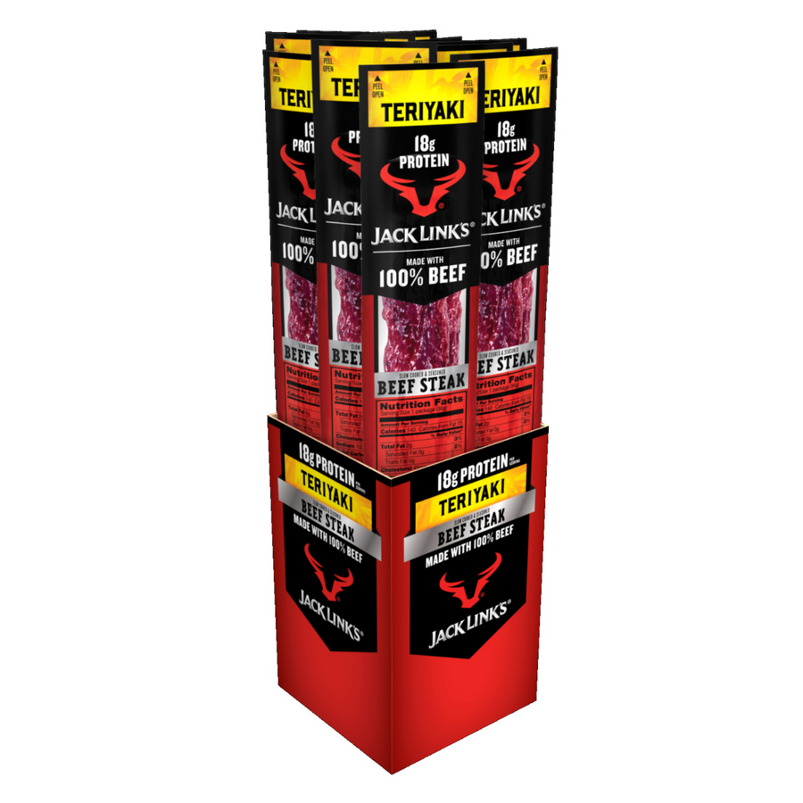 JACK LINK'S BEEF STK.TERIYAKI 50g X 24CT