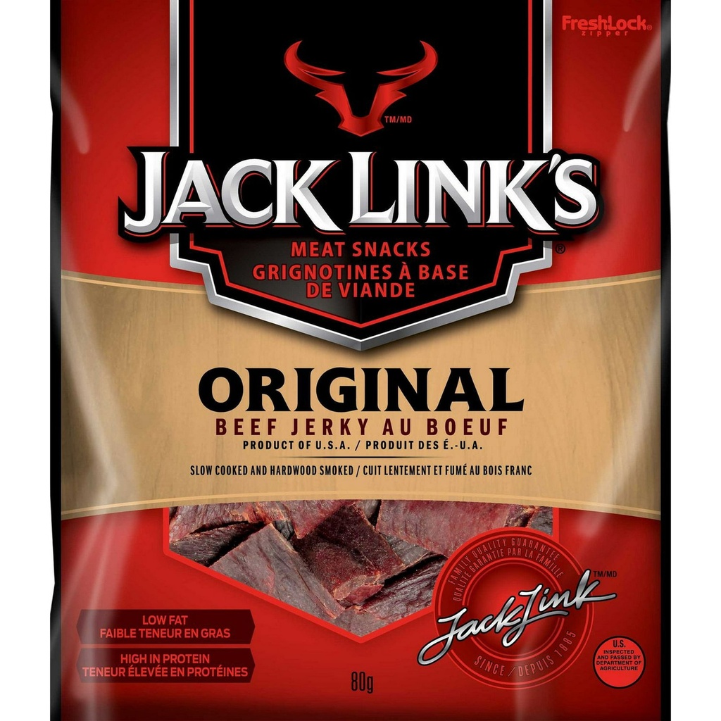 JACK LINK'S BEEF JERKY ORIGINAL 80g