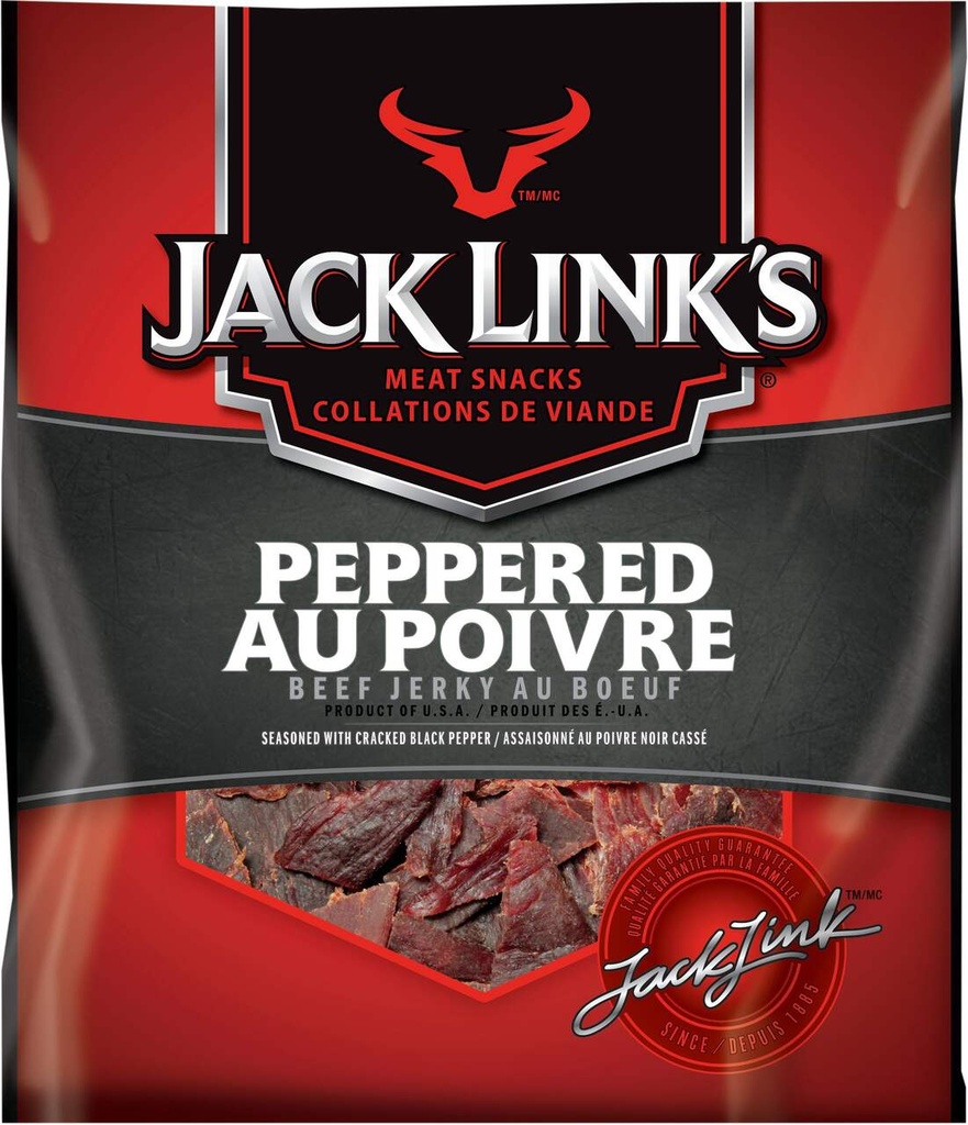 JACK LINK'S BEEF JERKY PEPPERED 80g