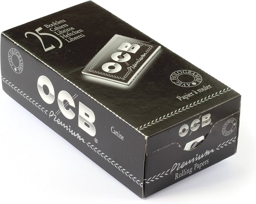OCB CIGARETTE PAPER DOUBLE 25/PK