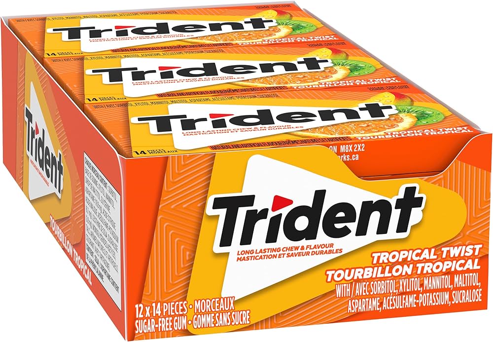 TRIDENT SUPERPACK TROPICAL 12X14PCS