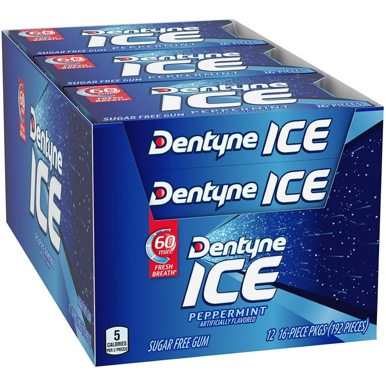 DENTYNE ICE PEPPERMINT 12CT
