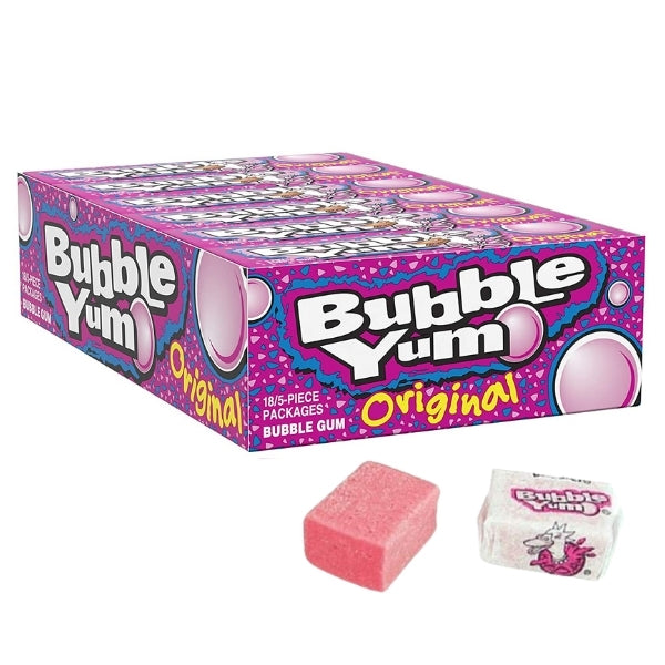 BUBBLE YUM ORIGINAL 18CT