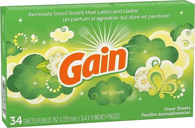 GAIN DRYER SHEETS ORIGINAL 34CT