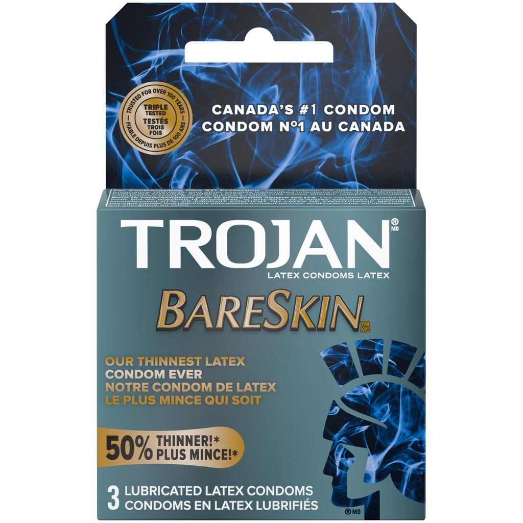 TROJAN BARESKIN ORIGINAL 3PK