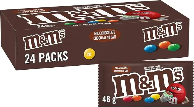 M&M'S CHOCOLATE 48G/24CT (CAN) 