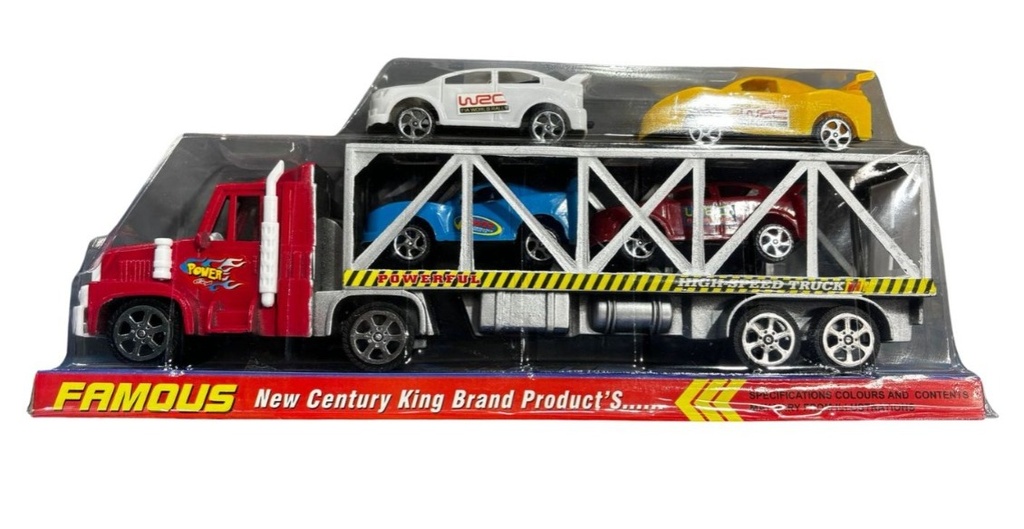 Truck w/cars