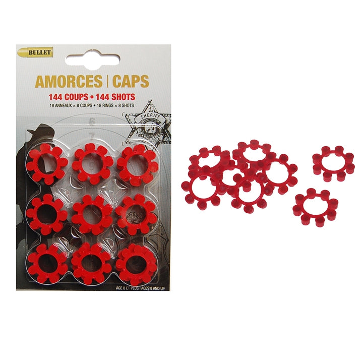 Shot cap 144pc