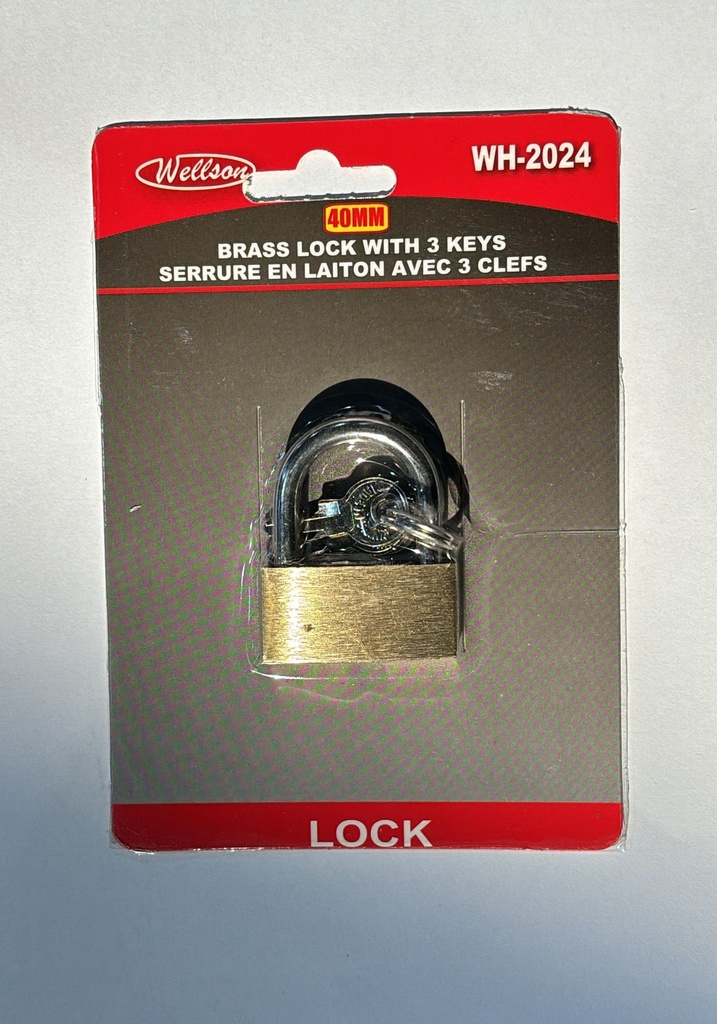 LAMINATED LOCK 40MM  