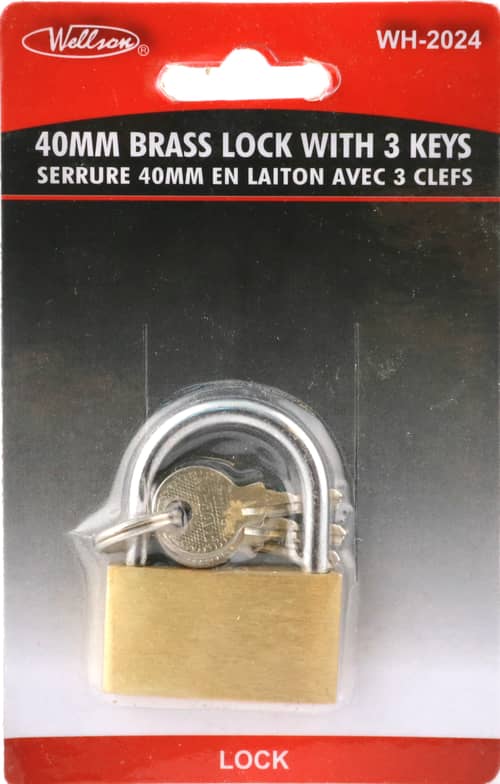 BRASS LOCK 40MM