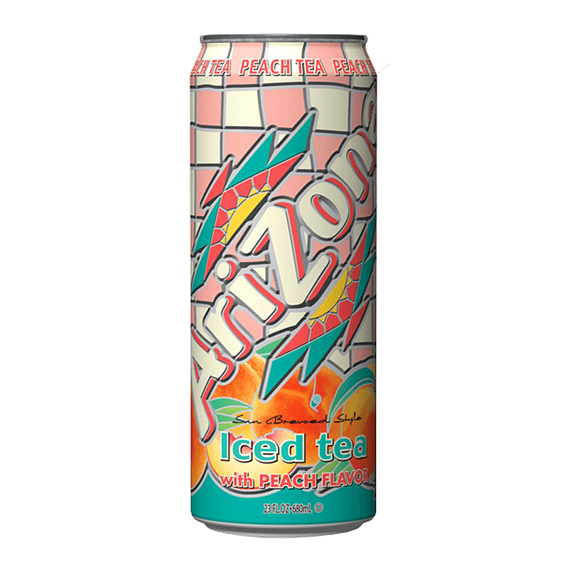 ARIZONA PEACH ICE TEA 680ML/24PK (CA)