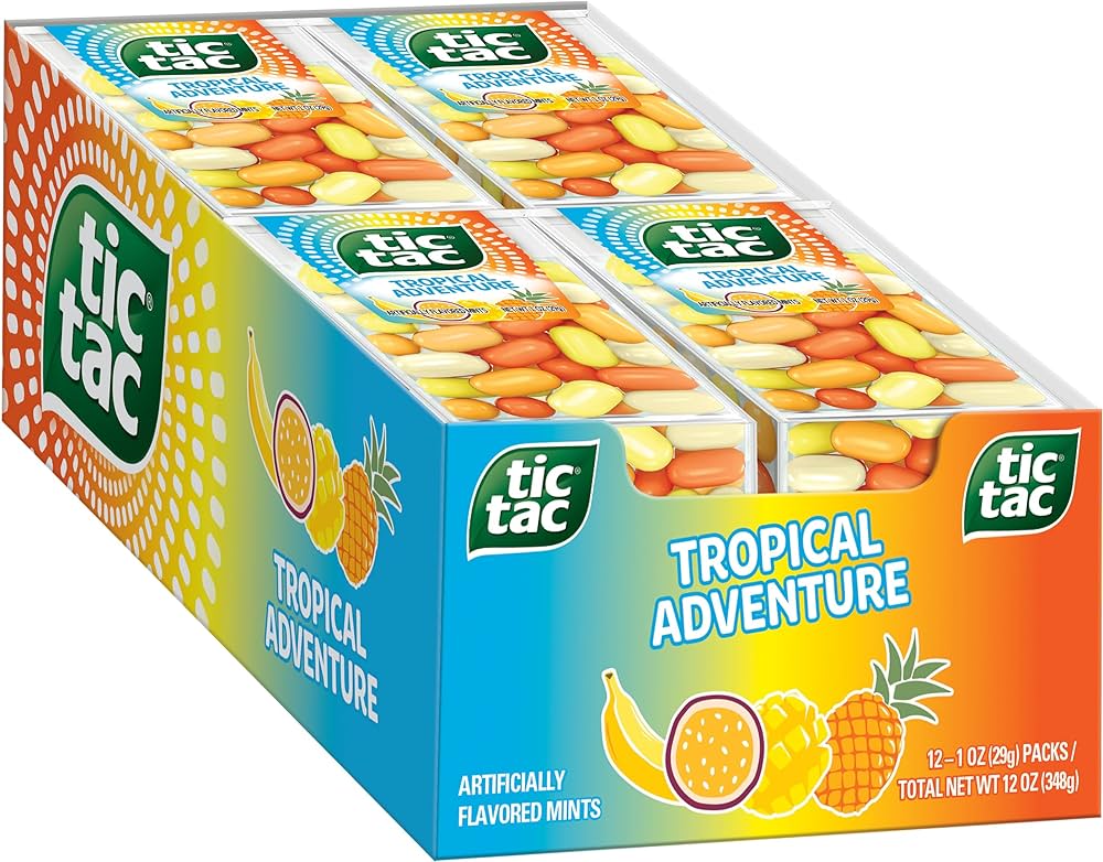 TIC TAC TROPICAL ADVEN. 12CT 