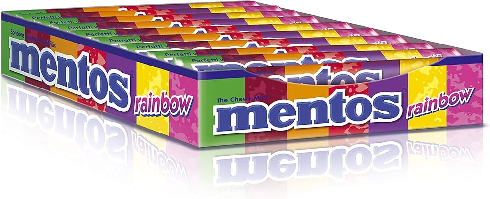 MENTOS RAINBOW 20 CT 