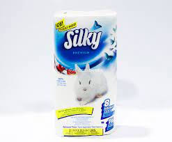 SILKY TOILET PAPER 8 ROLLS