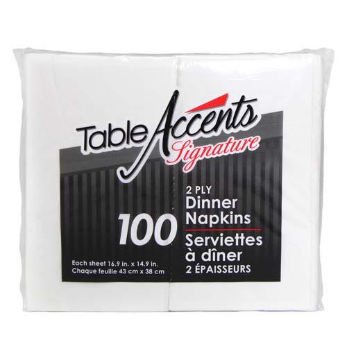 DINNER NAPKINS /100PK