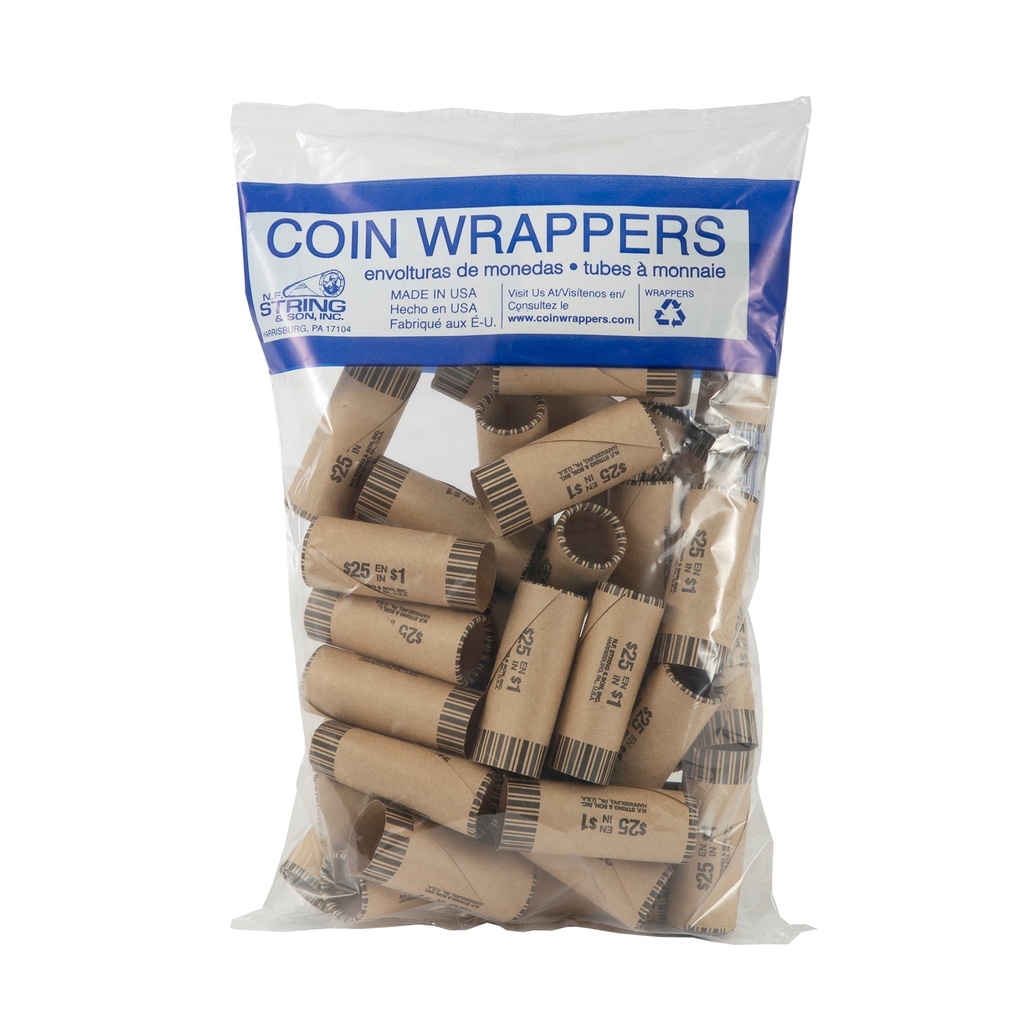 COIN WRAPPERS $1.00