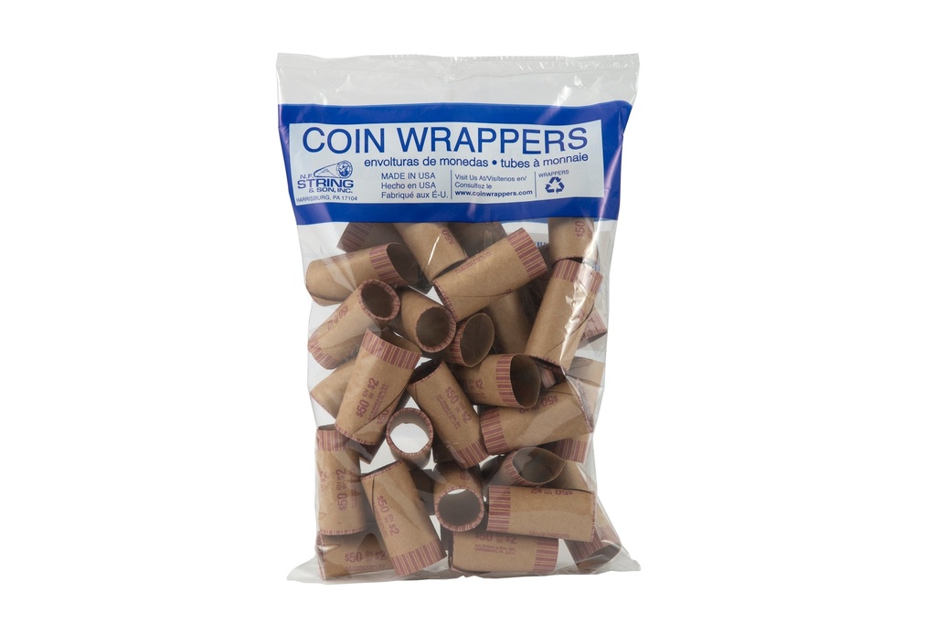 COIN WRAPPERS $2.00