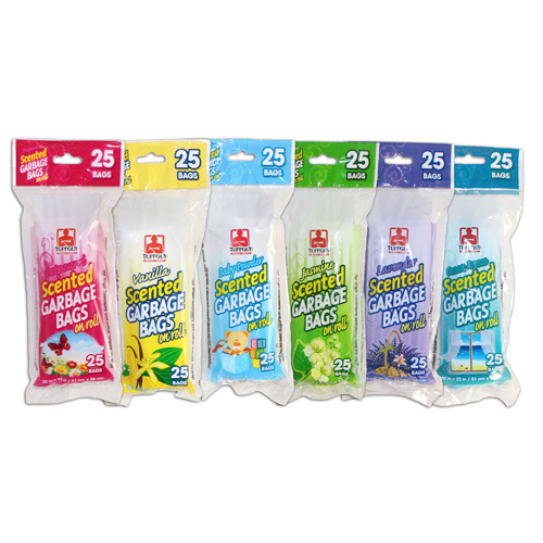 SCENTED GARBGE BAGS / 25PK 