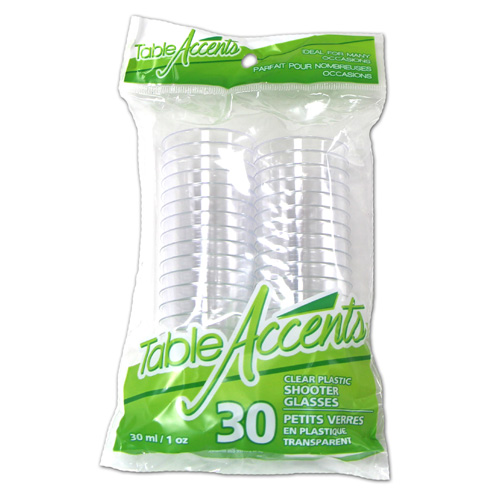 PLASTIC SHOOTER 1OZ /30PK 