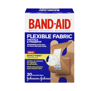 FABRIC KNUCKLE & FINGERTIP BANDAGE / 12PK